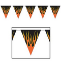 Flame Pennant Banner